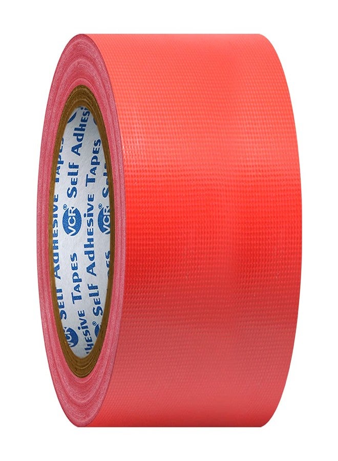 VCR Red Duct Tape - 18 Meters in Length 72mm / 3" Width - 1 Roll Per Pack - Strong Book Binding Tape - Waterproof Heavy Duty Duct Tape - Image 3
